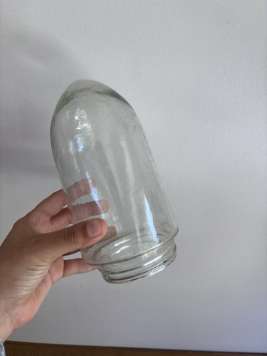 Ancien globe verre obus - globe,