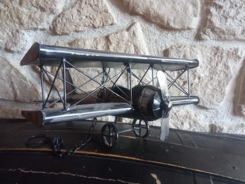 Maquette avion biplan à - ,