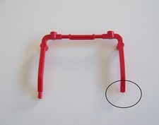 PLAYMOBIL (S4c07) RACING - Red Jeep 4x4 3754 3041 Broken Safety Rod