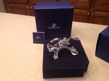 Swarovski Crystal Turtledoves Figurine W/ Box, Packing, COA  RETIRED  LOVELY