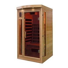 Cabine Infrarouge 90x90x190 CM En Pacific Coast Hemlock-Holz