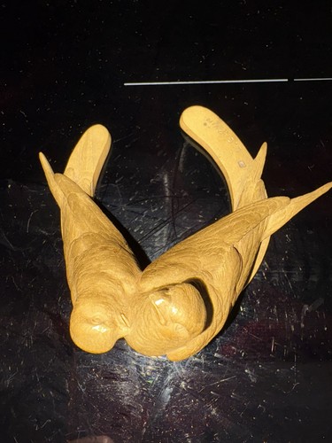 Couple hirondelles sur - fer, a