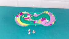 2610254 Polly pocket Splash 'n Slide Water Park waterworld 1995