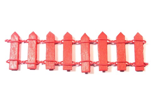 Miniature bois barrière - :,