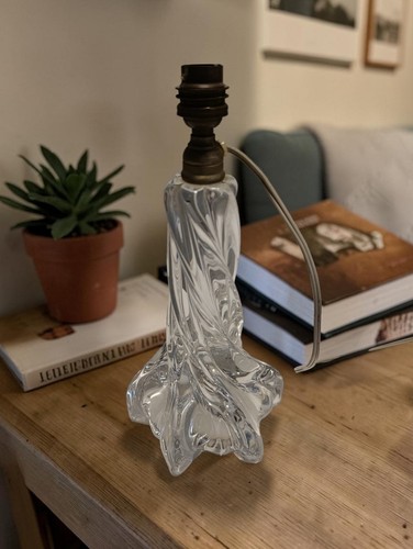 Lampe cristal baccarat - lampe,