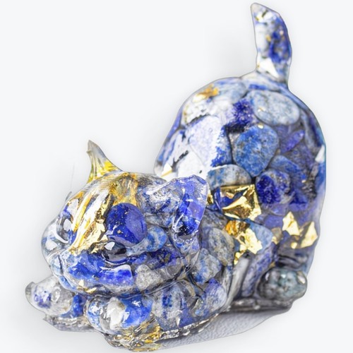 Figurine chat résine - chat,