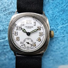Montre Homme Vintage Argentée