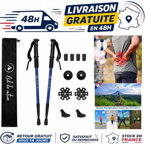 Bâtons randonnée - de,