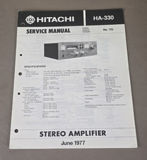 Hitachi Stereo Amplifier