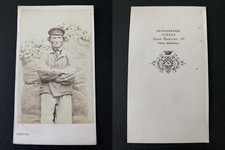 Girard, Paris, Chiffonnier Vintage Albumen Print CDV. Albumin Print 