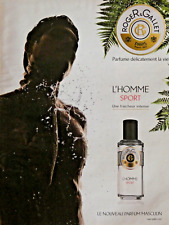 2009 L'HOMME SPORT DE ROGER & GALLET PRESS AD FOR MEN'S PERFUME