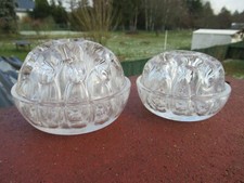 2 PIQUES FLEURS VERRE