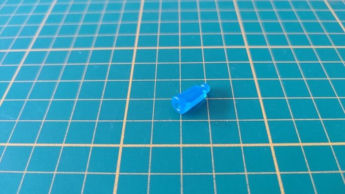 Bouteille bleue référence