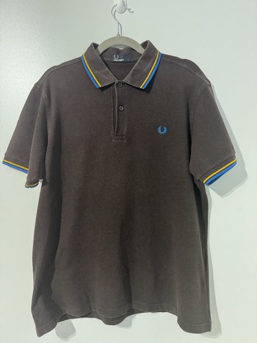 Polo fred perry marron - polo,