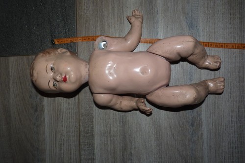 Ancienne poupee poupon - , en