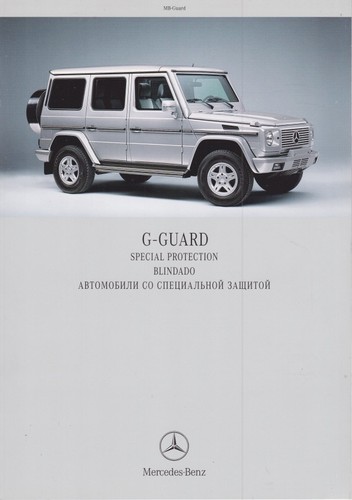 Brochure mercedes 4x4 - mercedes, w463