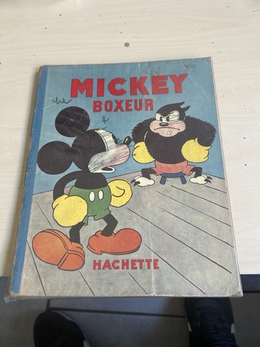 Mickey boxeur hachette - mickey, 1932