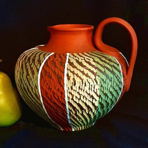 Magnifique vase années - , 50