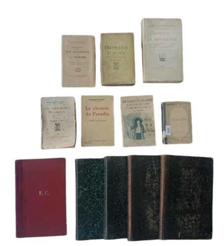 Lot livres anciens xixeme - livres, xixeme/