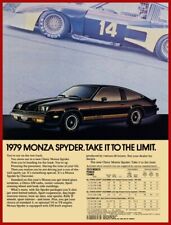 1979 Chevrolet Monza Spyder NEW Metal Sign 24"x30" USA STEEL XL Size 7 lb