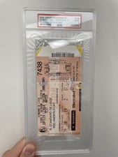 2009 PSA Romelu Lukaku Pro Rookie Debut Ticket Anderlecht Inter Milan