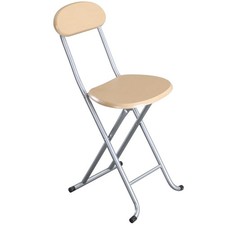 Chaise pliante en bois MDF