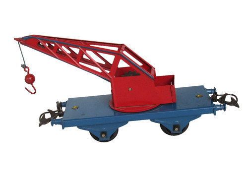 Wagon plat grue - wagon, pivotante