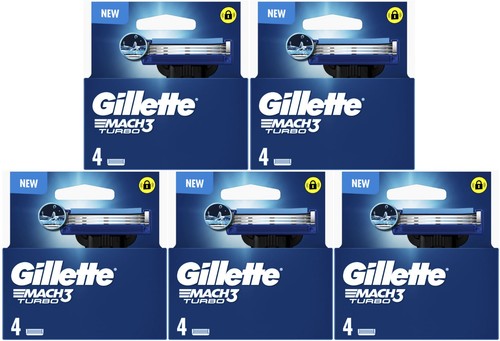 Gillette mach turbo lot - 3, de