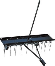 Scarificateur aérateur à tracter 20 griffes acier 100cm