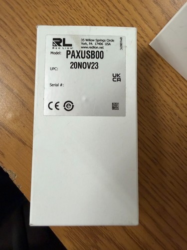 Paxusb00 programming card - paxusb00,