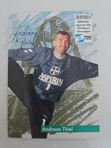 Andreas thiel carte - carte, autographe