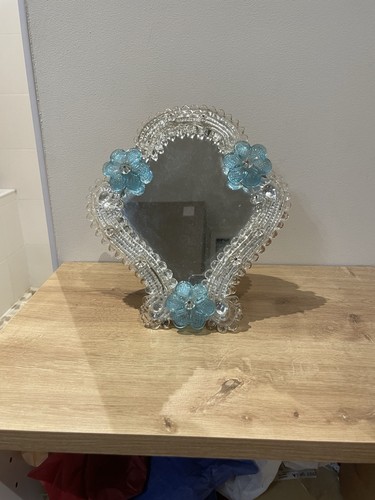Ancien petit miroir - petit,