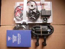 BSA,TRIUMPH, TWINS+SINGLES 12 VOLT ELECTRONIC IGNITION KIT +2 LEAD IG COIL- RECT