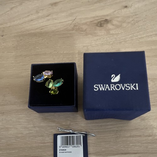 Swarovski bague sertie feuille - swarovski,