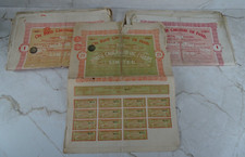 lot de 50 actions anciennes