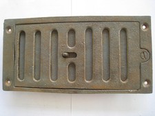 Grille d'aération réglable pour hotte de cheminée 220 x 110 x 20 mm