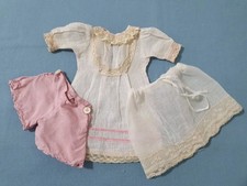 Authentic Antique BLUE Twin Doll Clothes 