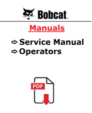 ✅ BOBCAT 337 + 341 + X EXCAVATOR OPERATORS SERVICE REPAIR MANUAL 6902741 6902614