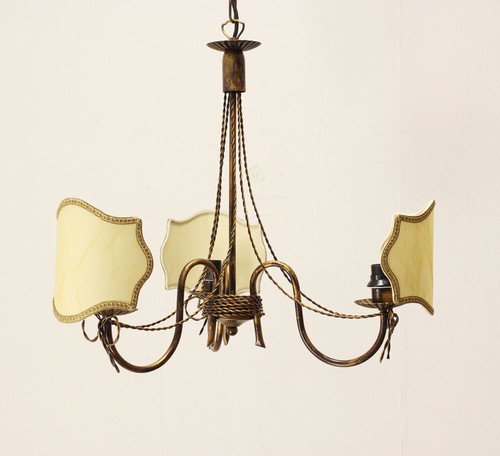 Lustre lumières fer - a,