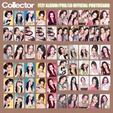 ITZY Collector ALBUM POB LUCKY DRAW OFFICIAL PHOTOCARD FC JYP TOWER RECORD MIDZY