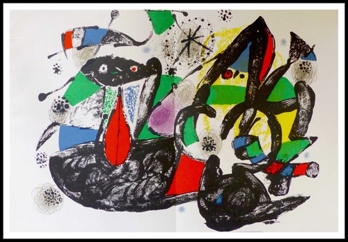 Joan miro hommage à - joan, :