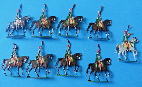 Plats étain zinnfiguren - plats, d'étain