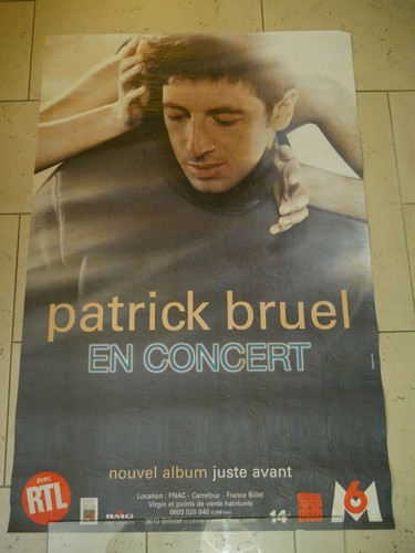 Patrick bruel affiches de - bruel, 2