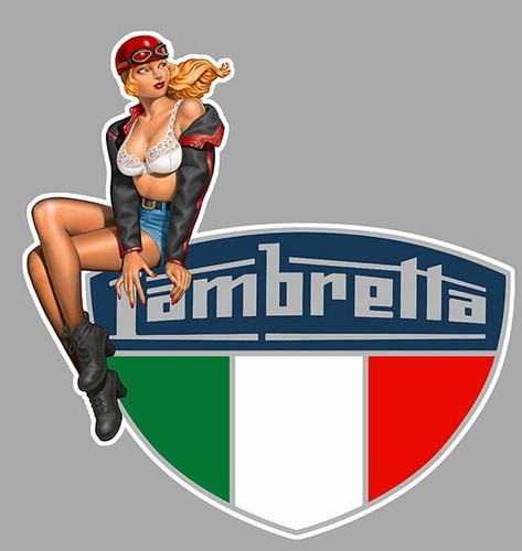 Lambretta left pin gauche - ,