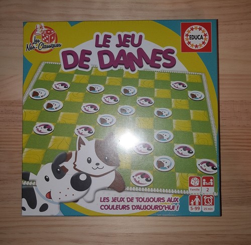 Jeu dames educa - jeu,