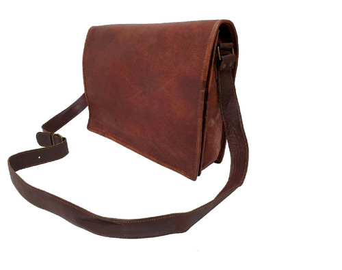 2cm vintage cuir - 43.2cm, besace
