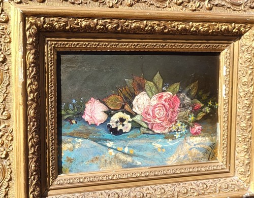 Tableau ancien signé 1897 - signé.,