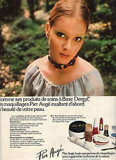 1976 PIERRE AUGE ADVERTISEMENT cosmetic makeup