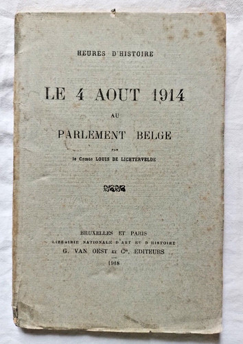 Aout 1914 au parlement - 1914,