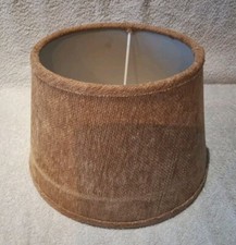 Ancien Abat-jour En Velour